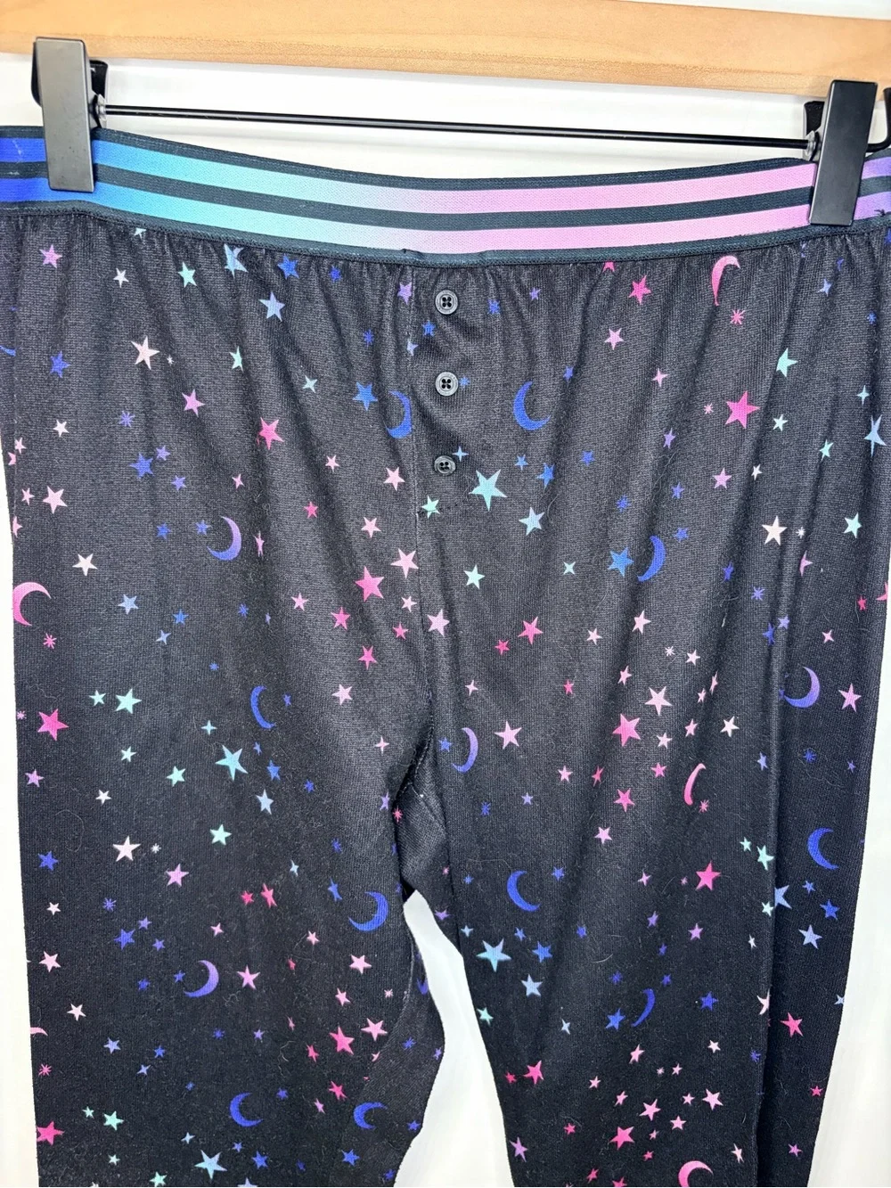 Sugar & Jade Tween Girls Pisces Zodiac Sleep Tee and Pants, Size Large (12/14)